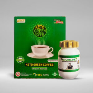Original Keto Green Coffee – Natural Weight Loss Support | Fat Burner & Metabolism Booster | 100% Herbal Slimming Drink